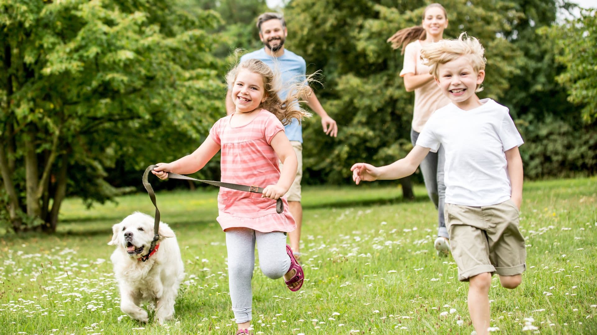Family enjoying mosquito-free outdoor living in Warwick, RI